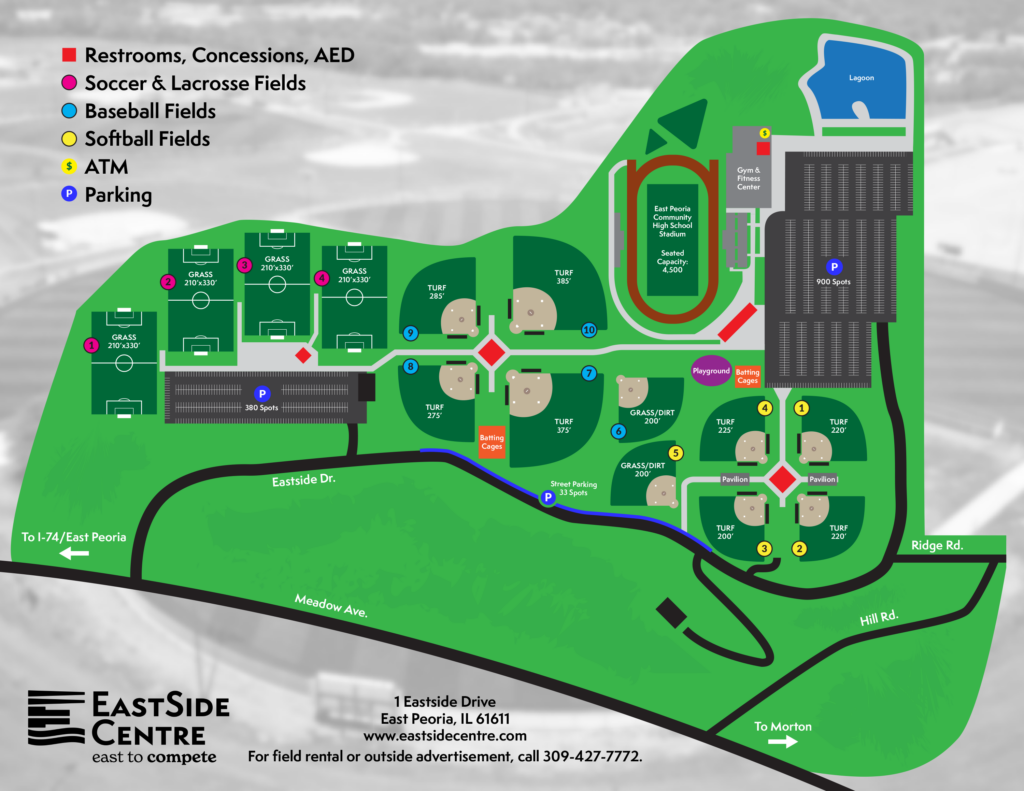 EastSide Centre Campus Map